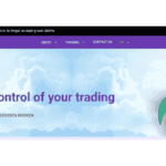 A screenshot from the home page of the TRADEO website