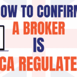 How to confirm a broker is regulated